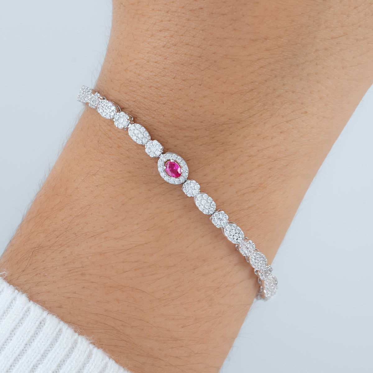Pulsera Deluxe Pink 15cm + Extensor