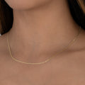 Cadena Escalerita Con Destellos IT 45cm × 1.7mm