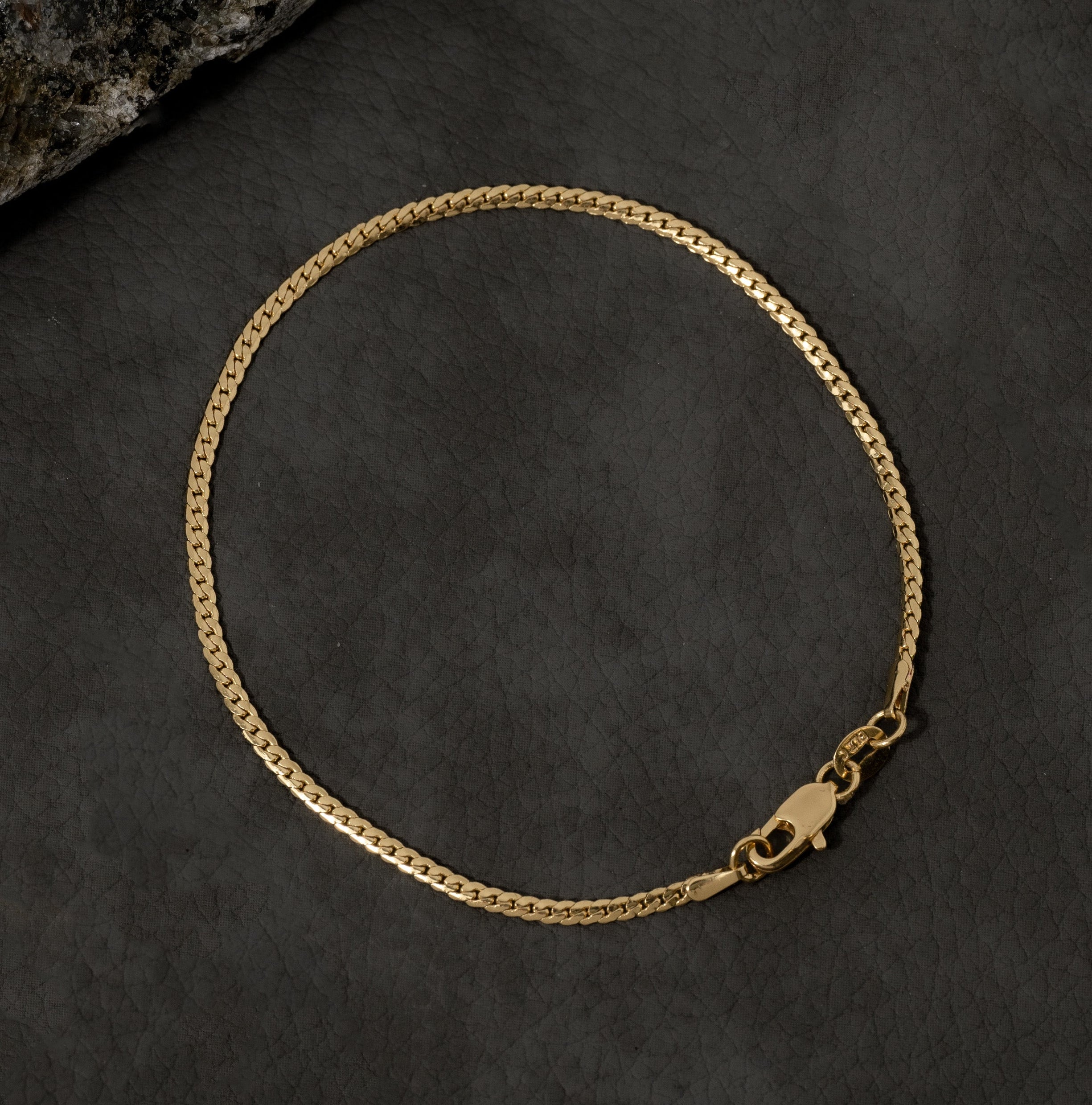Pulsera Serpiente Plana Finita 20Cm