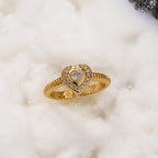 Anillo Cristal Love Ajustable