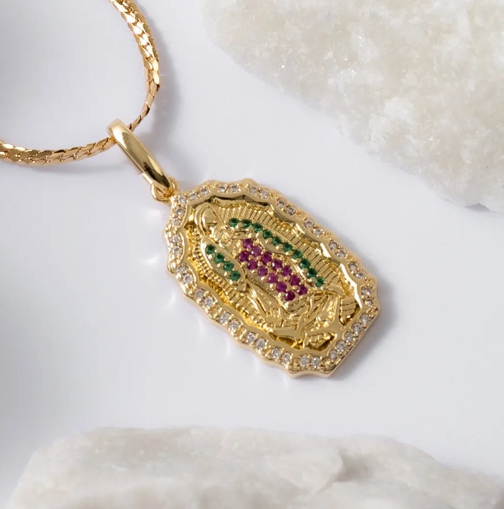 Dije Medalla de Guadalupe