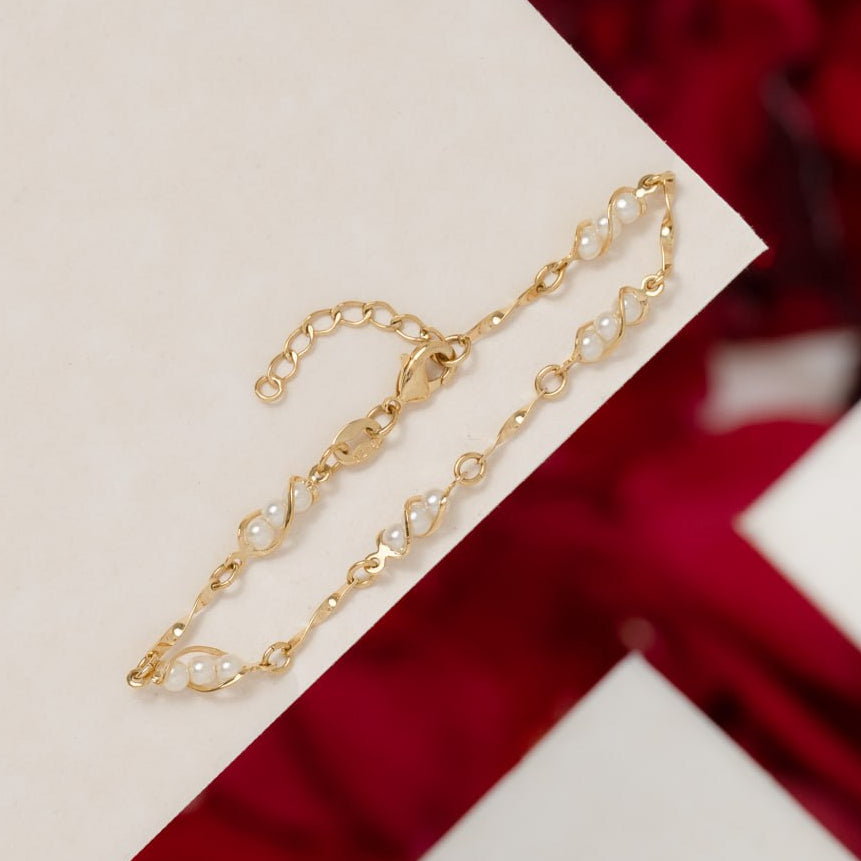 Pulsera Perla 16Cm + Extensor