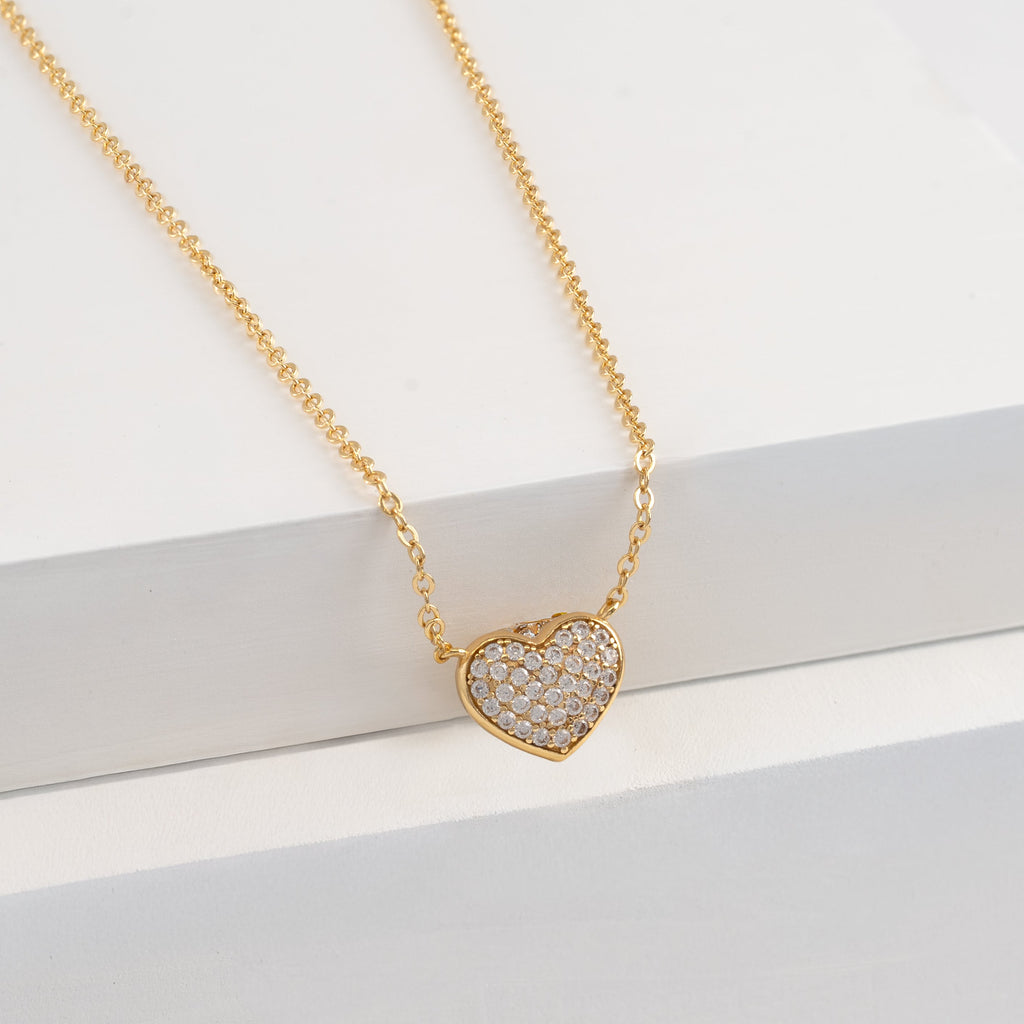 Gargantilla Corazón Brillante 45cm