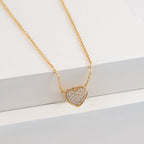 Gargantilla Corazón Brillante 45cm