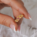 Anillo Rose Crown Ajustable
