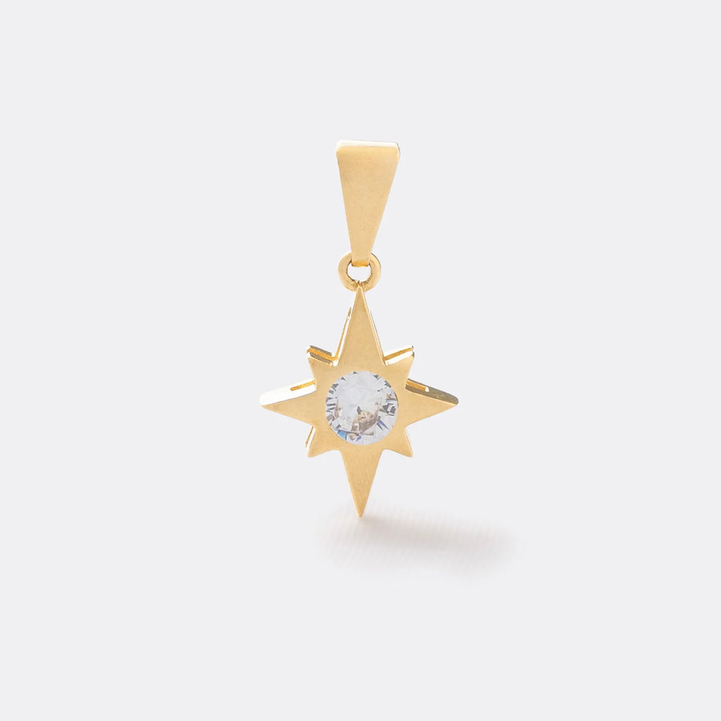 Dije Estrella Circonia Cristal