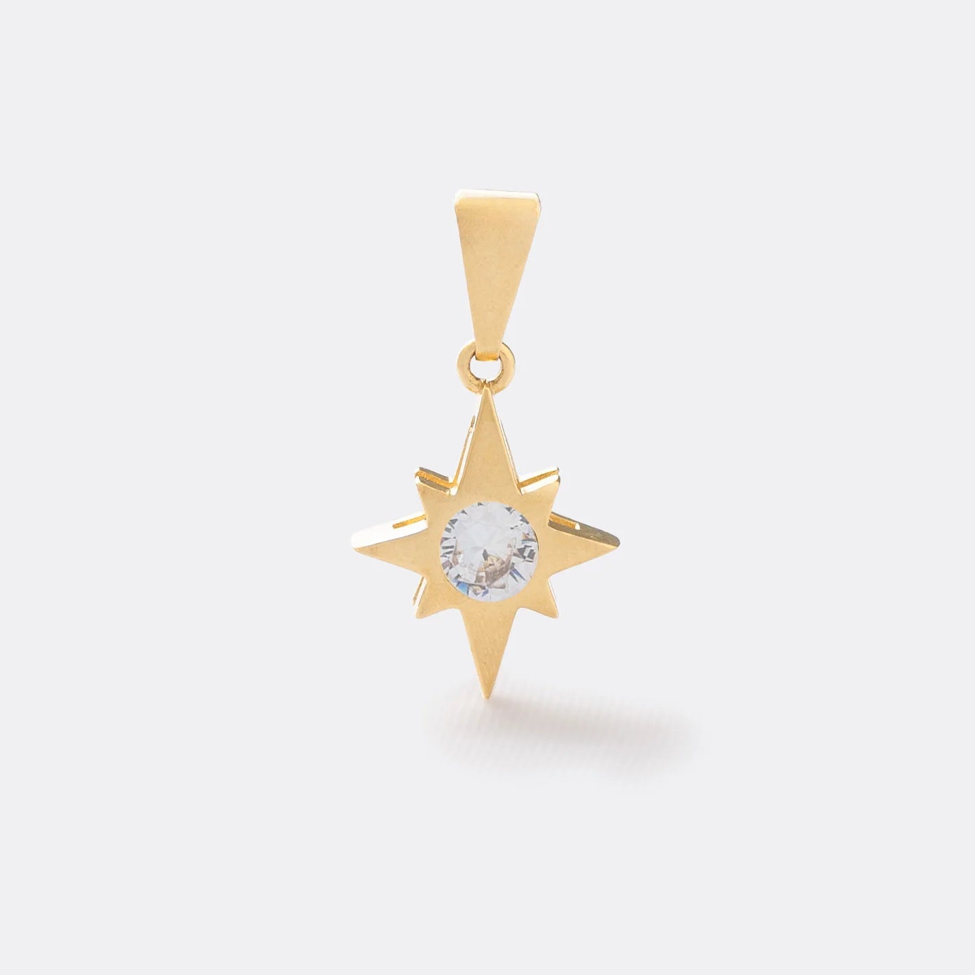 Dije Estrella Circonia Cristal