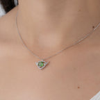 Gargantilla Angelique Green 45cm