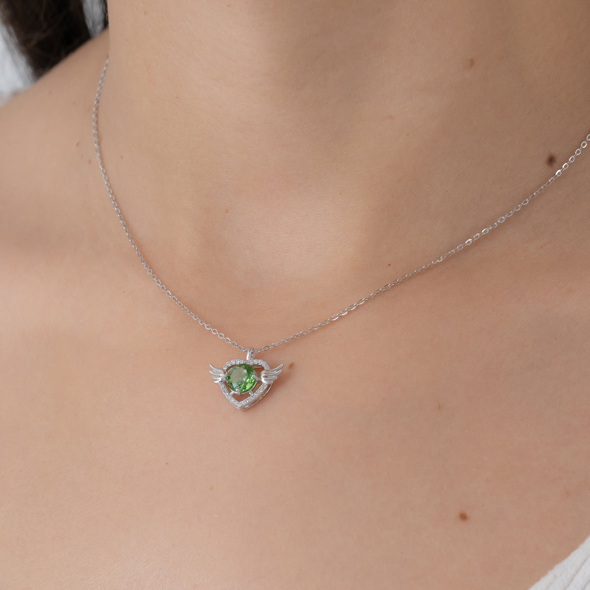 Gargantilla Angelique Green 45cm