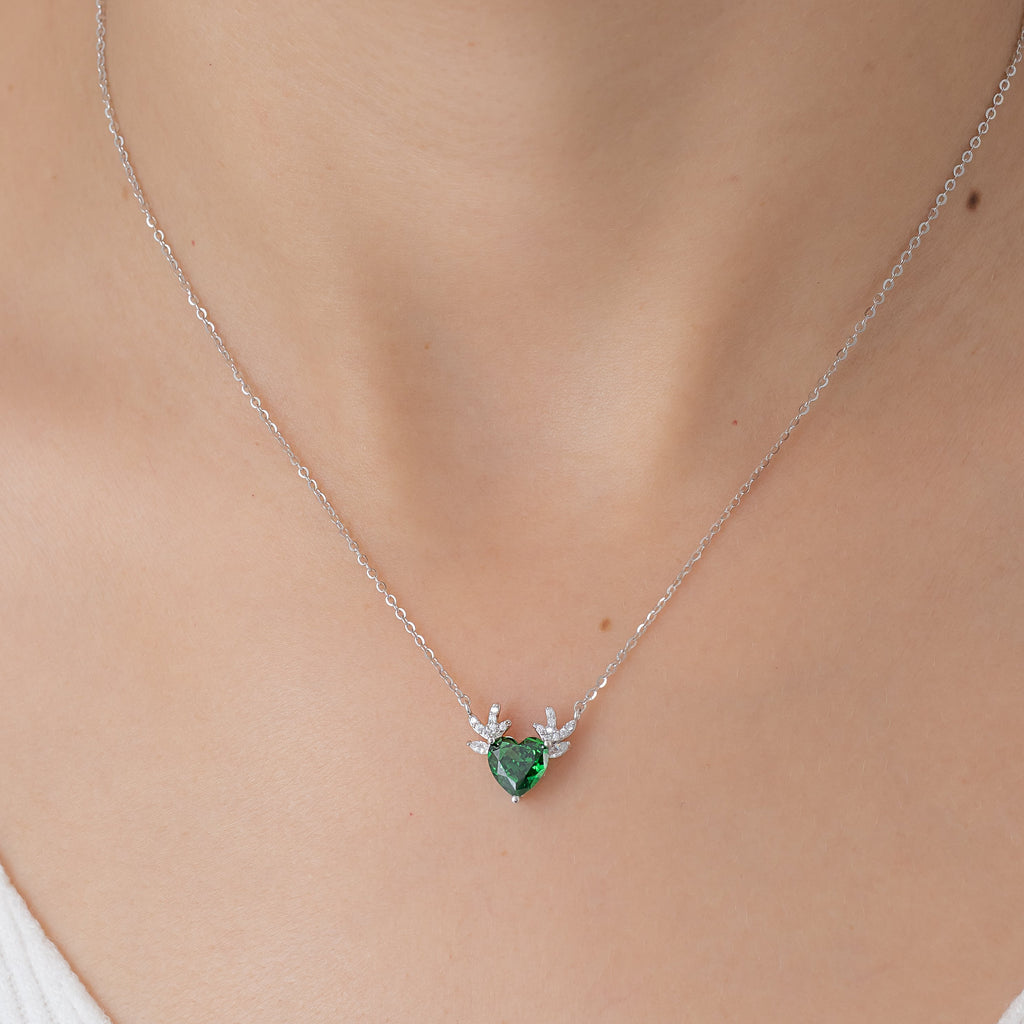 Gargantilla Emerald Stag 45cm