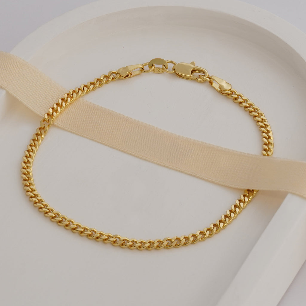 Pulsera Cubana Plana 20Cm