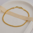 Pulsera Cubana Plana 20Cm