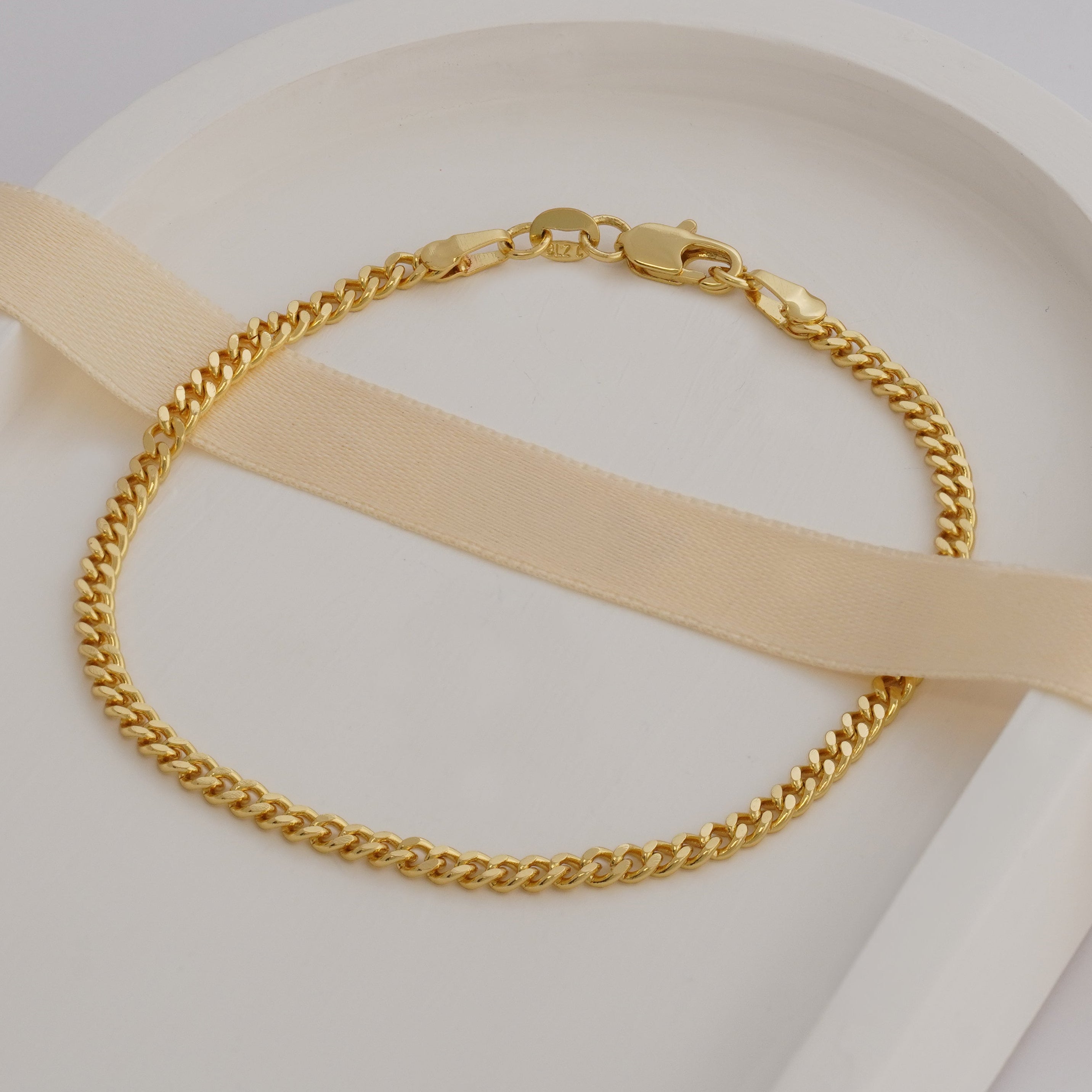 Pulsera Cubana Plana 20Cm