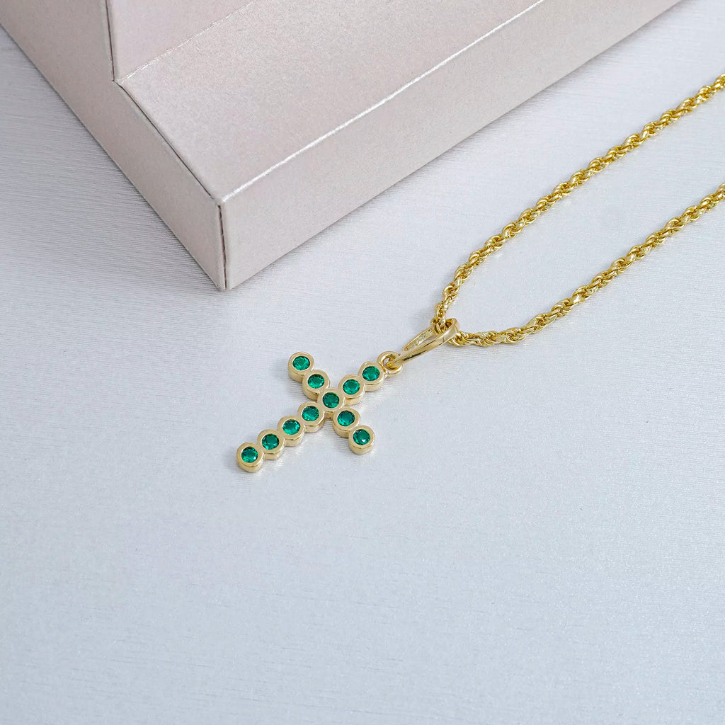 Dije Cruz Mini Swarovski