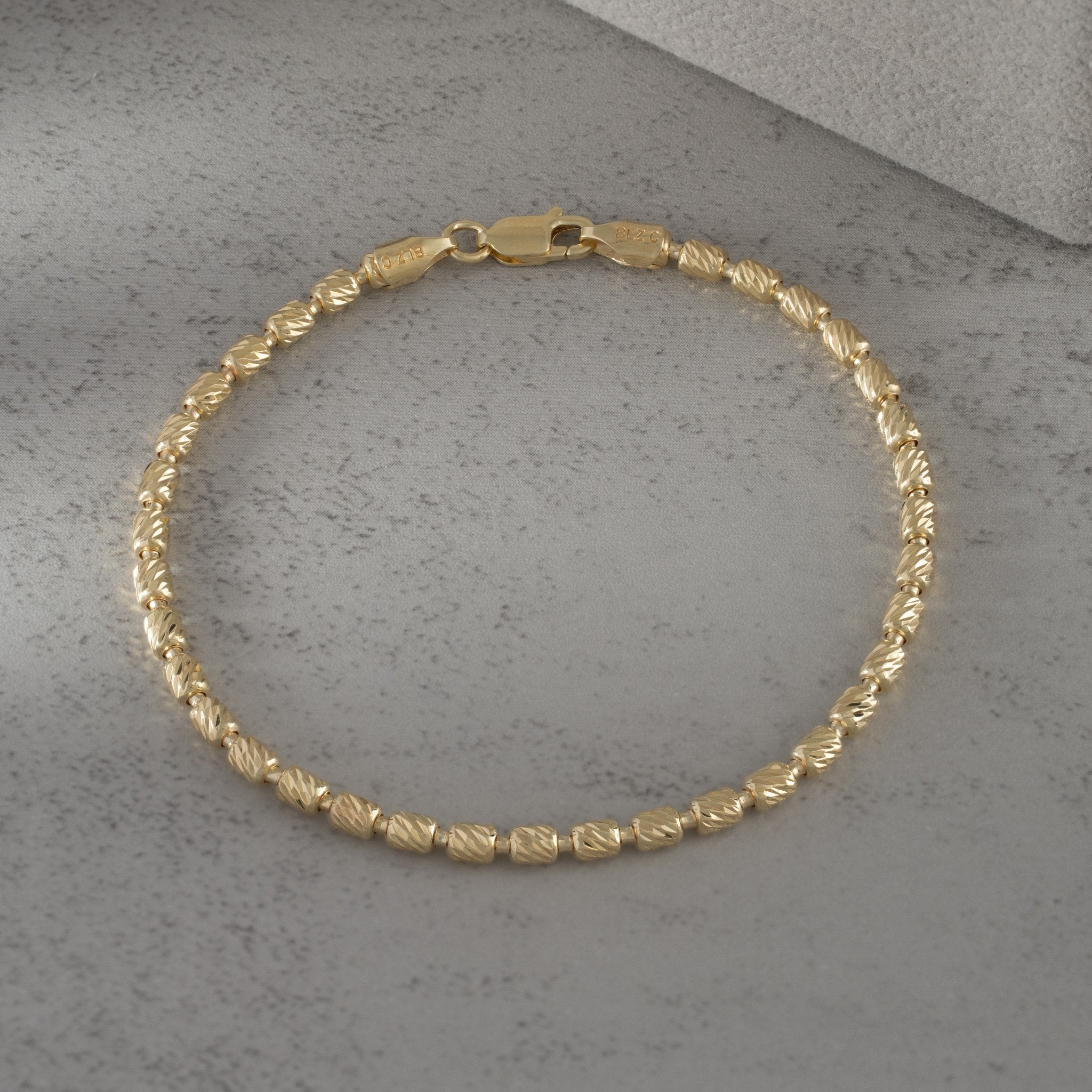 Pulsera Barril italy 3mm 19.5Cm