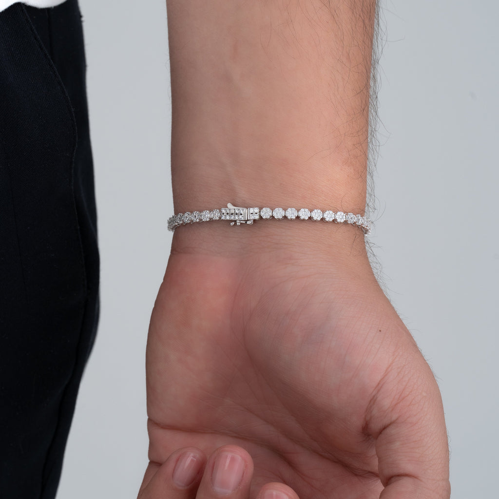 Pulsera Deluxe Crystal 18.5cm MT💎