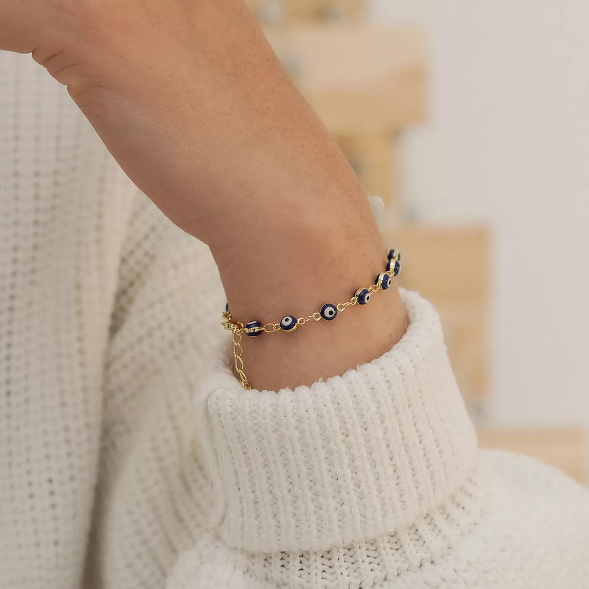 Pulsera Ojo Turco 16Cm + Extensor