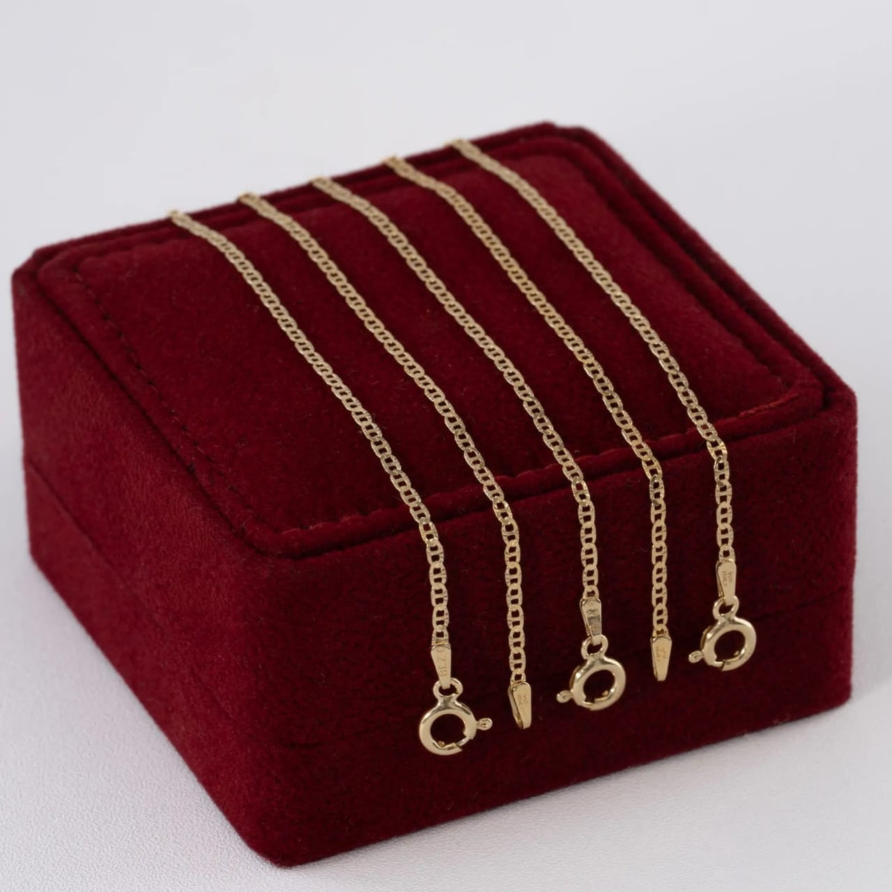 Pulsera Escalerita Con Destellos IT 16.5cm × 1.7mm