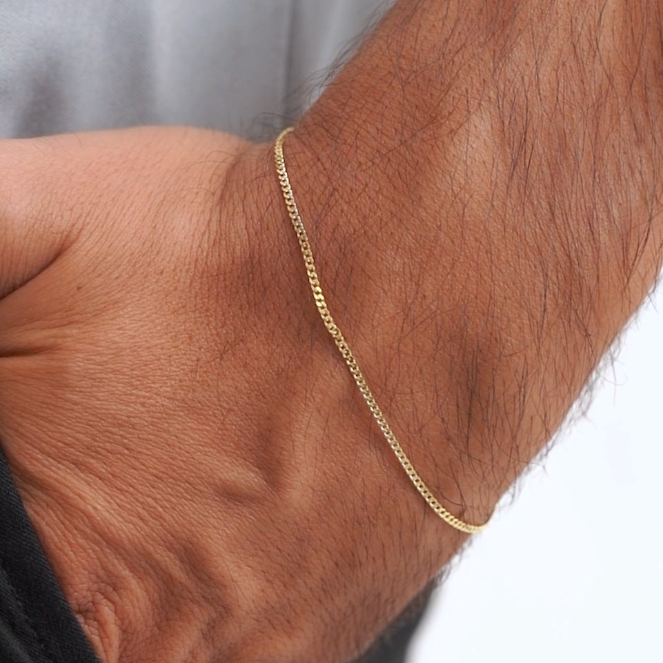 Pulsera Cubanita IT 1,5mm 19.5Cm