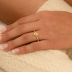 Anillo Cristal Love Ajustable