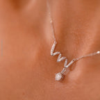 Gargantilla Wave Crystal 40cm + Extensor