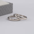 Duo De Anillos De Compromiso Ajustables
