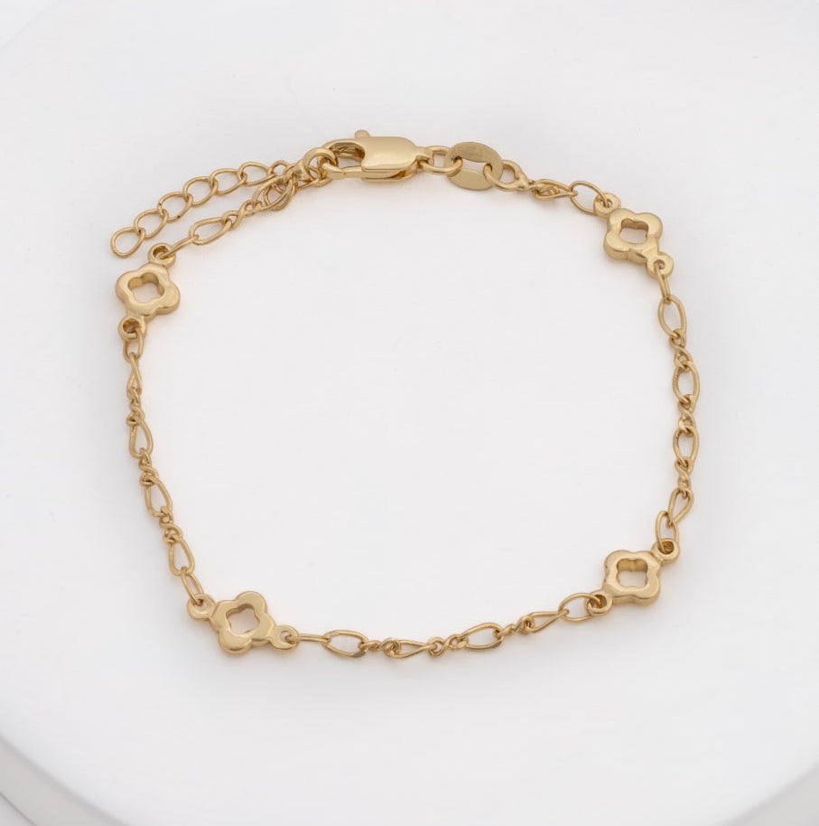 Pulsera Clover Silueta + Extensor