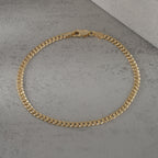 Pulsera Cuban Link IT 3,1mm × 19cm