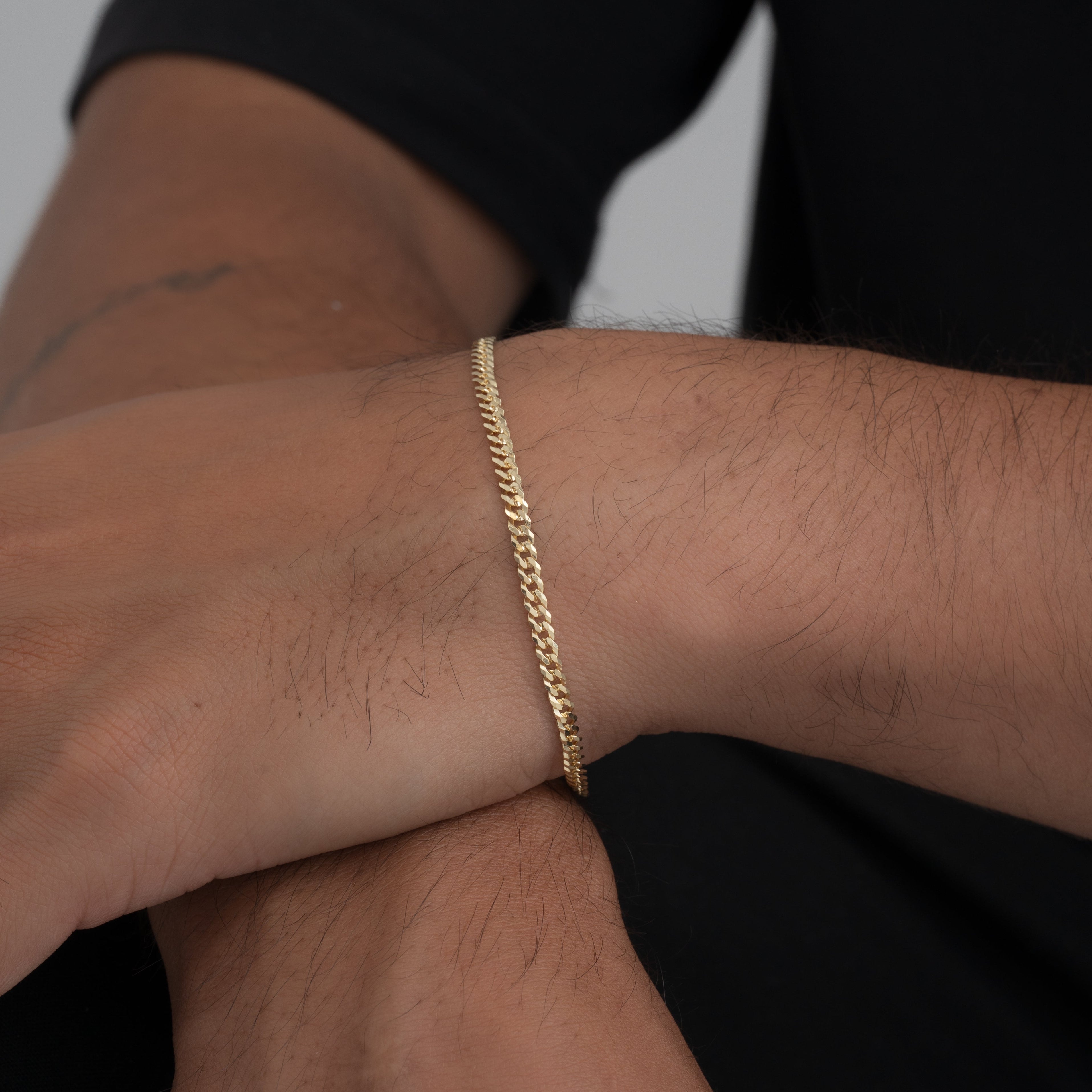 Pulsera Cuban Link IT 3,1mm × 19cm